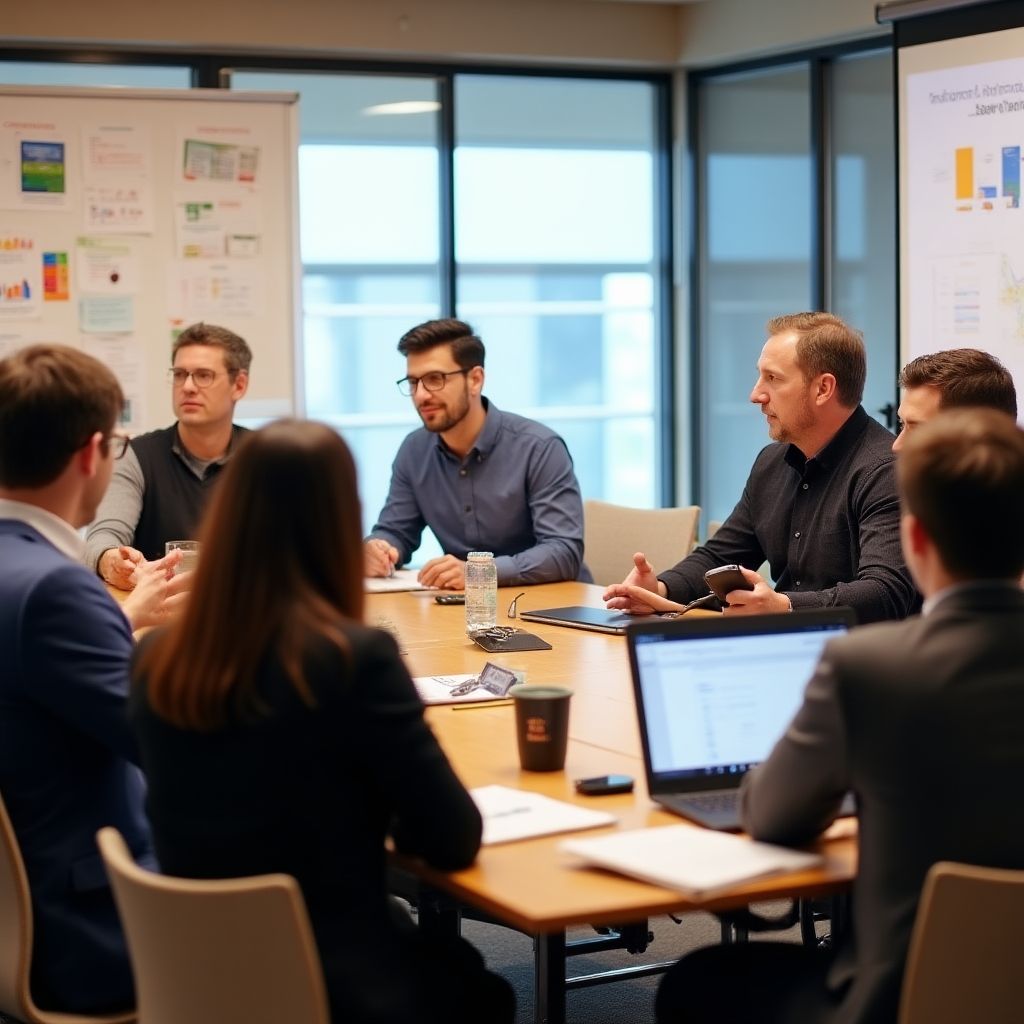 Taller de capacitación para ejecutivos bancarios